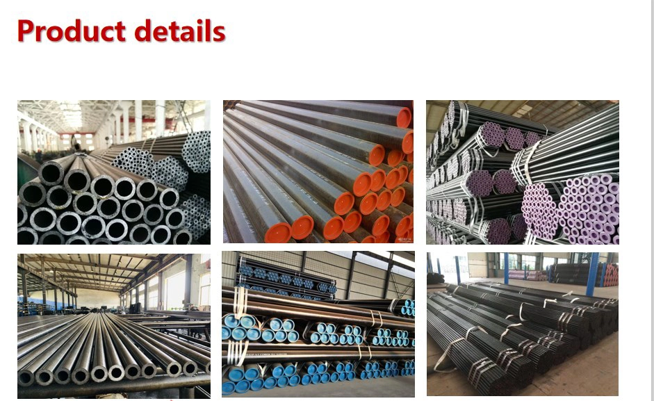 API 5L Gr. B Hot Rolled Seamless Steel Pipe for Petroleum Line