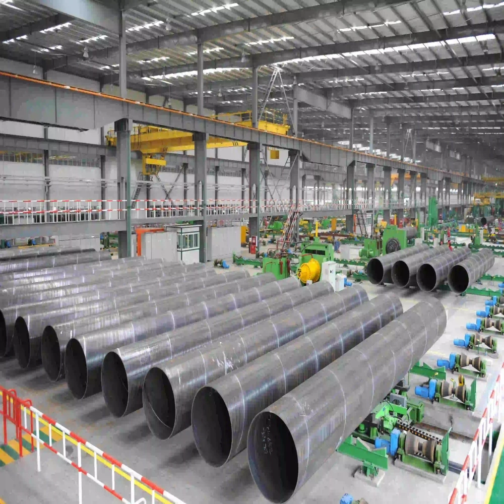 Saw Spiral Welded Carbon Steel Pipe for Hydropower Penstock